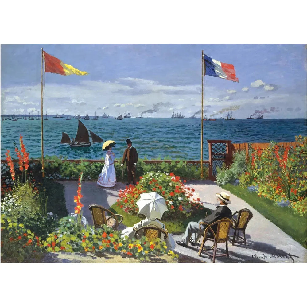 Garden at Sainte-Adresse 1000 Piece Jigsaw Puzzle Peter Pauper