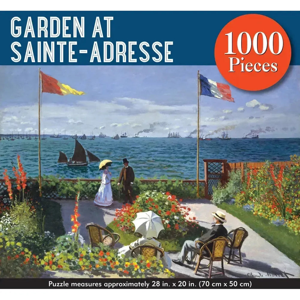 Garden at Sainte-Adresse 1000 Piece Jigsaw Puzzle Peter Pauper