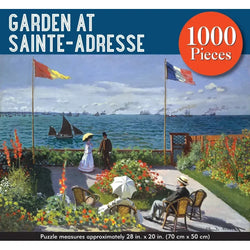 Garden at Sainte-Adresse 1000 Piece Jigsaw Puzzle Peter Pauper