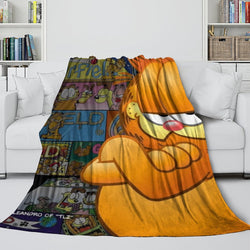 Garfield Blanket Flannel Throw Room Decoration (Online Order Only)
