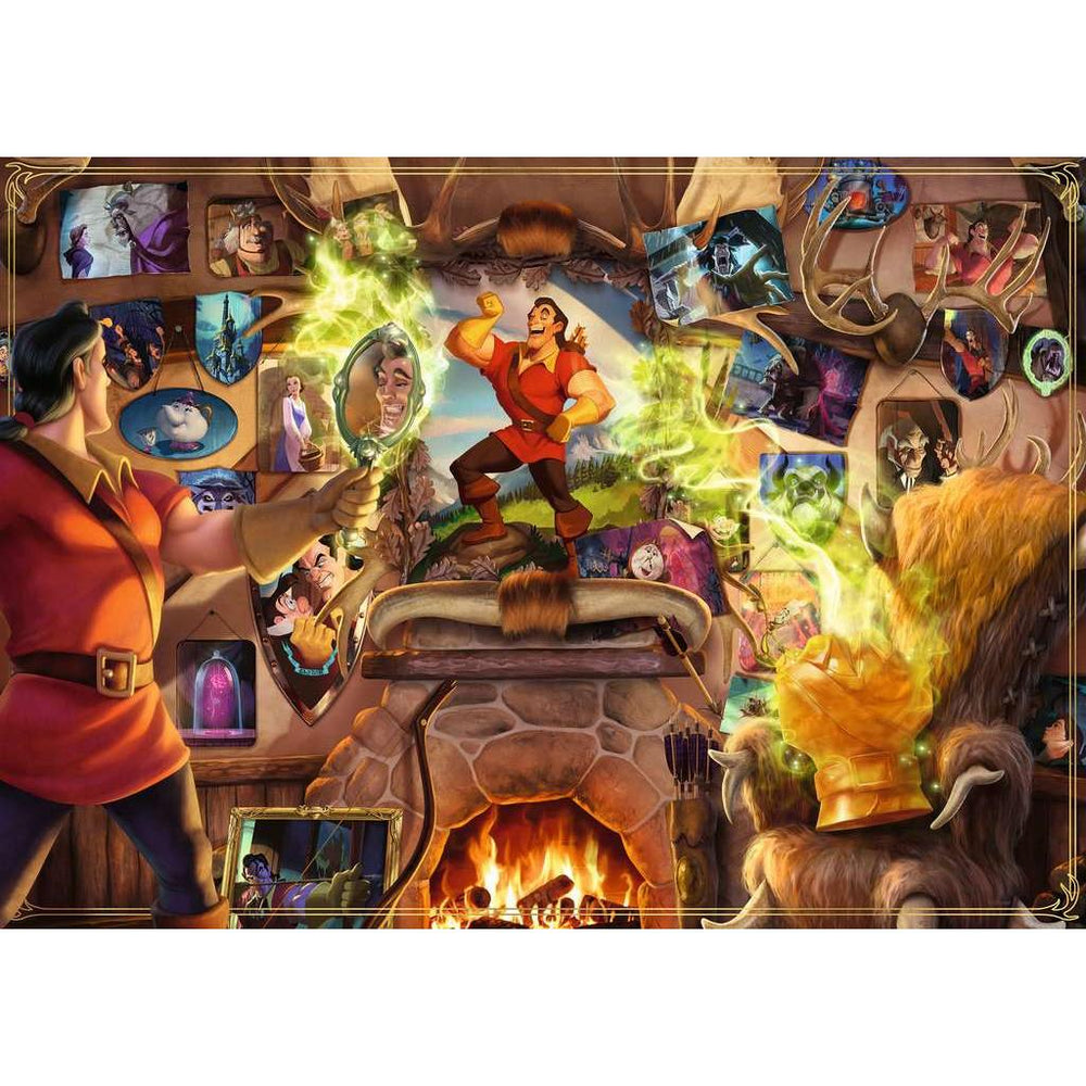 Gaston "Disney Villainous" 1000 Piece Jigsaw Puzzle Ravensburger (ONLINE ORDER ONLY)