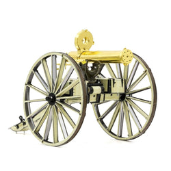 Gatling Gun Wild West 3D Steel Model Kit Metal Earth (ONLINE ORDER ONLY)
