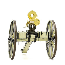 Gatling Gun Wild West 3D Steel Model Kit Metal Earth (ONLINE ORDER ONLY)
