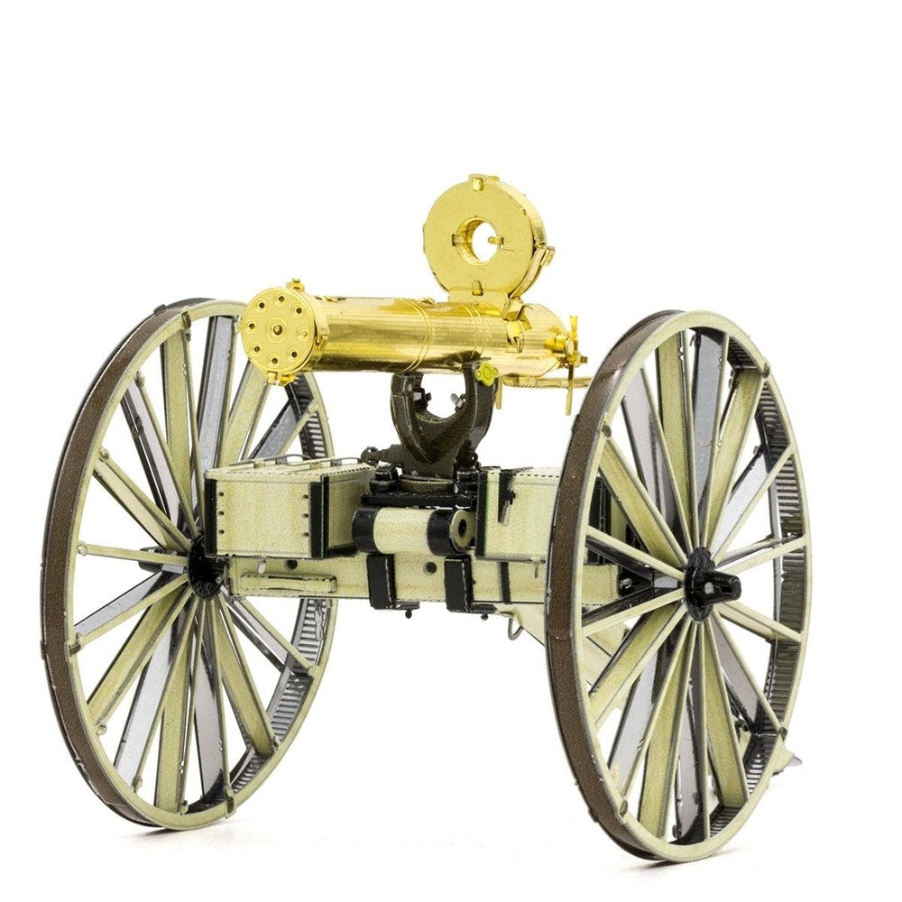 Gatling Gun Wild West 3D Steel Model Kit Metal Earth (ONLINE ORDER ONLY)