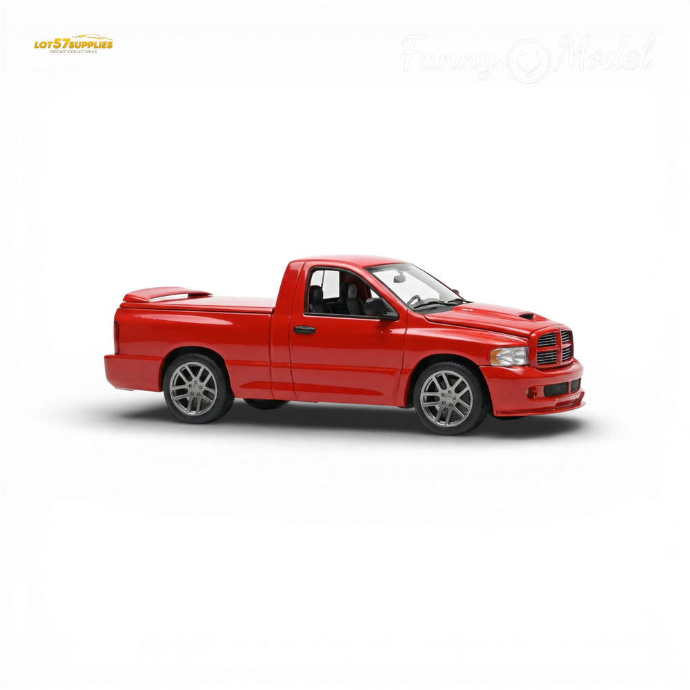 (Pre-Order) Funny Model 2004 Dodge RAM SRT-10 - Flame Red 1:64 (ONLINE ORDER ONLY)