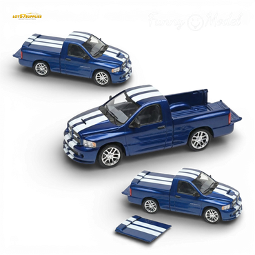 (Pre-Order) Funny Model 2004 Dodge RAM SRT-10 - VCA Edition Blue 1:64 (ONLINE ORDER ONLY)