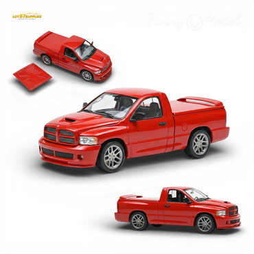 (Pre-Order) Funny Model 2004 Dodge RAM SRT-10 - Flame Red 1:64 (ONLINE ORDER ONLY)