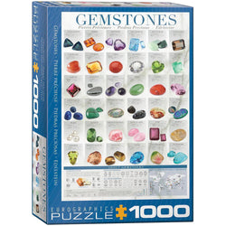 Gemstones 1000 Piece Jigsaw Puzzle Eurographics (ONLINE ORDER ONLY)
