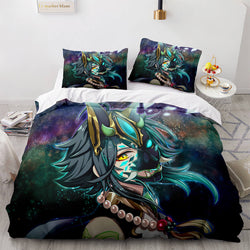 Genshin Impact Bedding Set Quilt Cover Without Filler (Online Order Only)