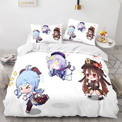 Genshin Impact Bedding Set Quilt Cover Without Filler (Online Order Only)