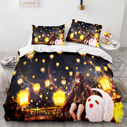 Genshin Impact Bedding Set Quilt Cover Without Filler (Online Order Only)