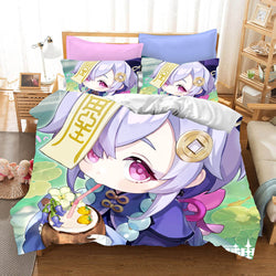 Genshin Impact Bedding Set Quilt Cover Without Filler (Online Order Only)
