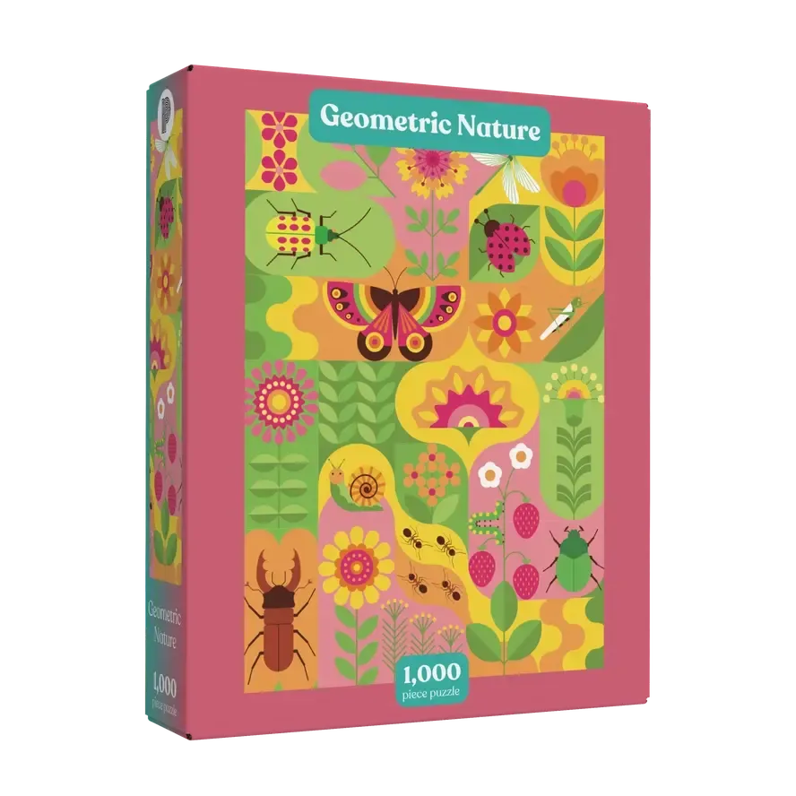 Geometric Nature 1000 Piece Jigsaw Puzzle Puzzledly (ONLINE ORDER ONLY)
