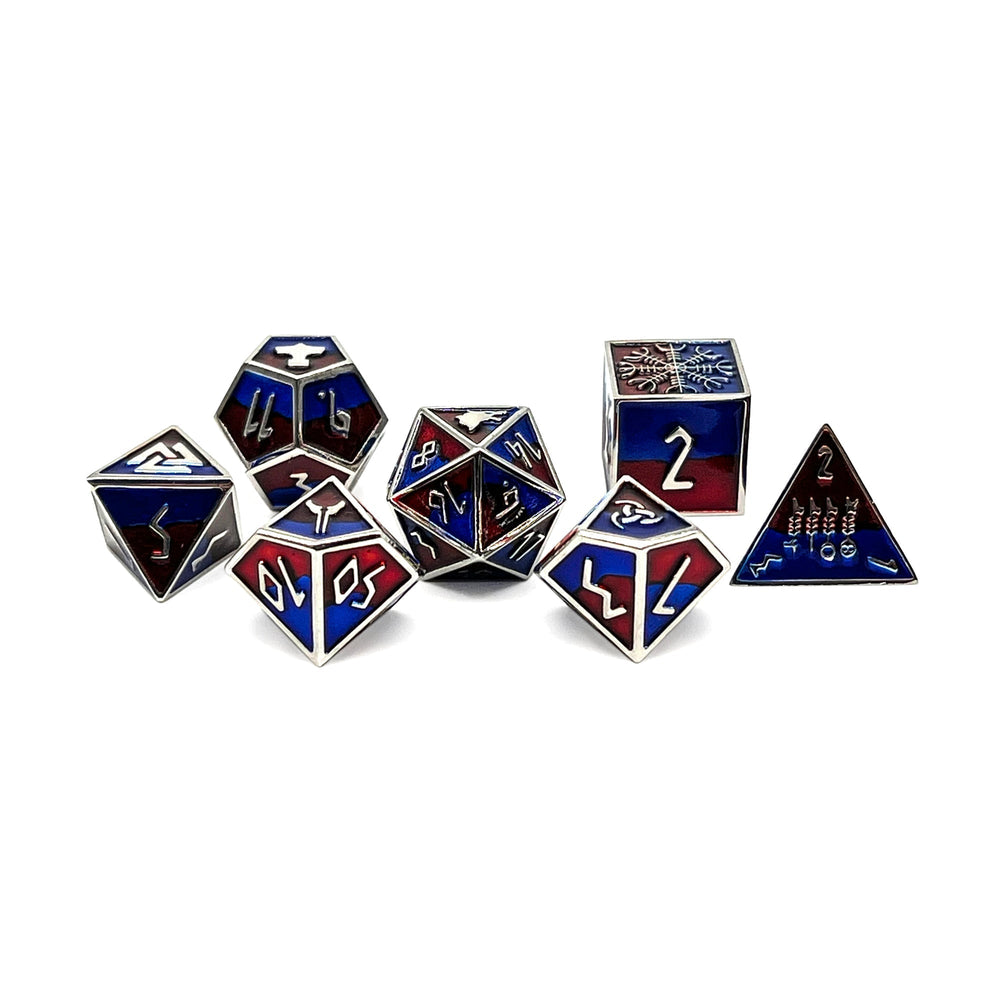Geri - Norse Themed Metal Dice Set (Online Only)