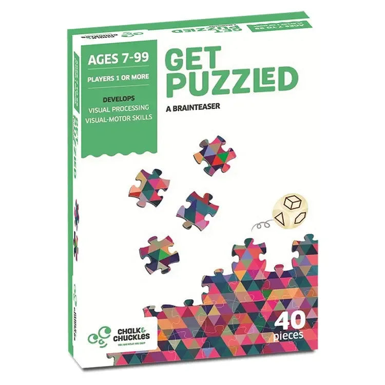Get Puzzled 40 Piece Jigsaw Puzzle Brainteaser Game C&C (ONLINE ORDER ONLY)