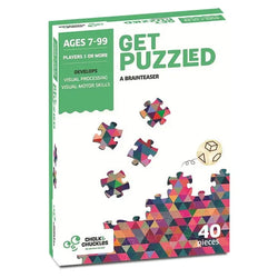 Get Puzzled 40 Piece Jigsaw Puzzle Brainteaser Game C&C (ONLINE ORDER ONLY)