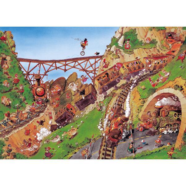 Getaway Car Fred Wanted Seek & Find 1000 Piece Jigsaw Puzzle Heye (ONLINE ORDER ONLY)