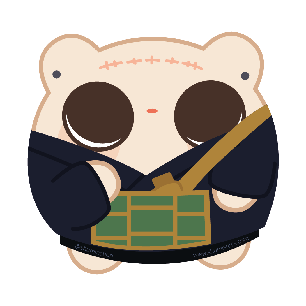 Shumi Mascot: Jujutsu Kaisen - Suguru Geto Sticker (ONLINE ORDER ONLY)