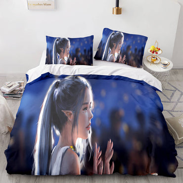 Ghost Blade Cosplay Comforter Bedding Sets Quilt Cover (Online Order Only)