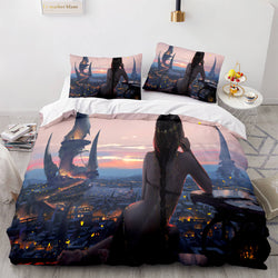 Ghost Blade Cosplay Comforter Bedding Sets Quilt Cover (Online Order Only)