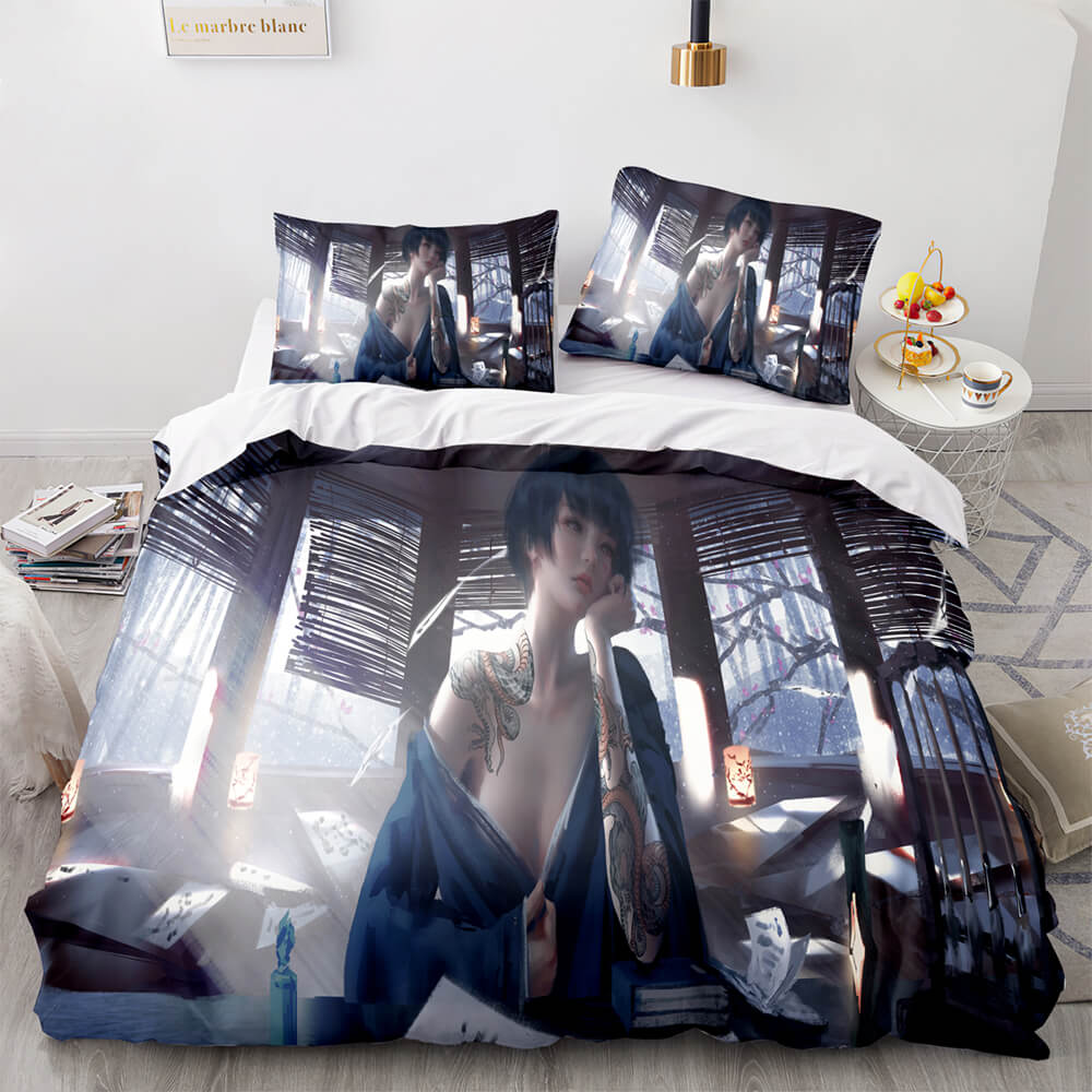 Ghost Blade Cosplay Comforter Bedding Sets Quilt Cover (Online Order Only)