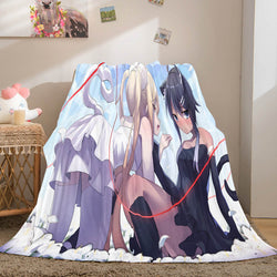 Ghost Blade Cosplay Flannel Fleece Blanket (Online Order Only)