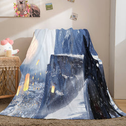 Game Ghost Blade Cosplay Flannel Fleece Blanket (Online Order Only)