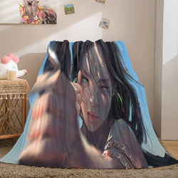 Ghost Blade Cosplay Flannel Fleece Blanket (Online Order Only)