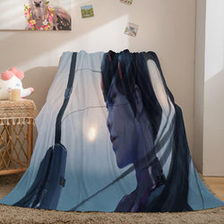 Ghost Blade Cosplay Flannel Fleece Blanket (Online Order Only)