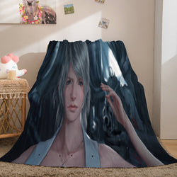 Ghost Blade Cosplay Flannel Fleece Blanket (Online Order Only)