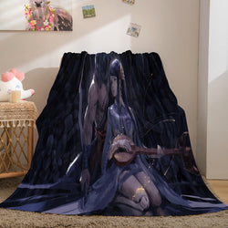 Ghost Blade Cosplay Flannel Fleece Blanket (Online Order Only)