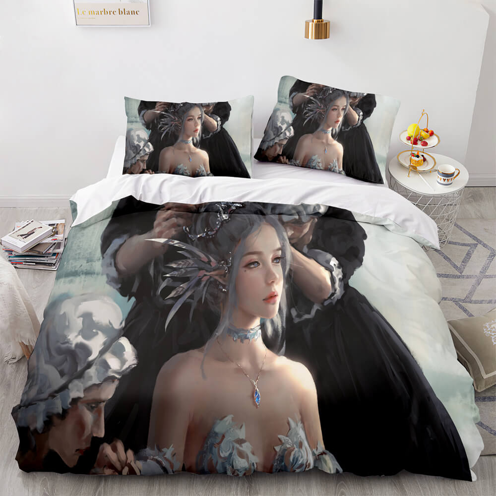 Ghost Knife Cosplay Bedding Sets Quilt Covers Without Filler (Online Order Only)