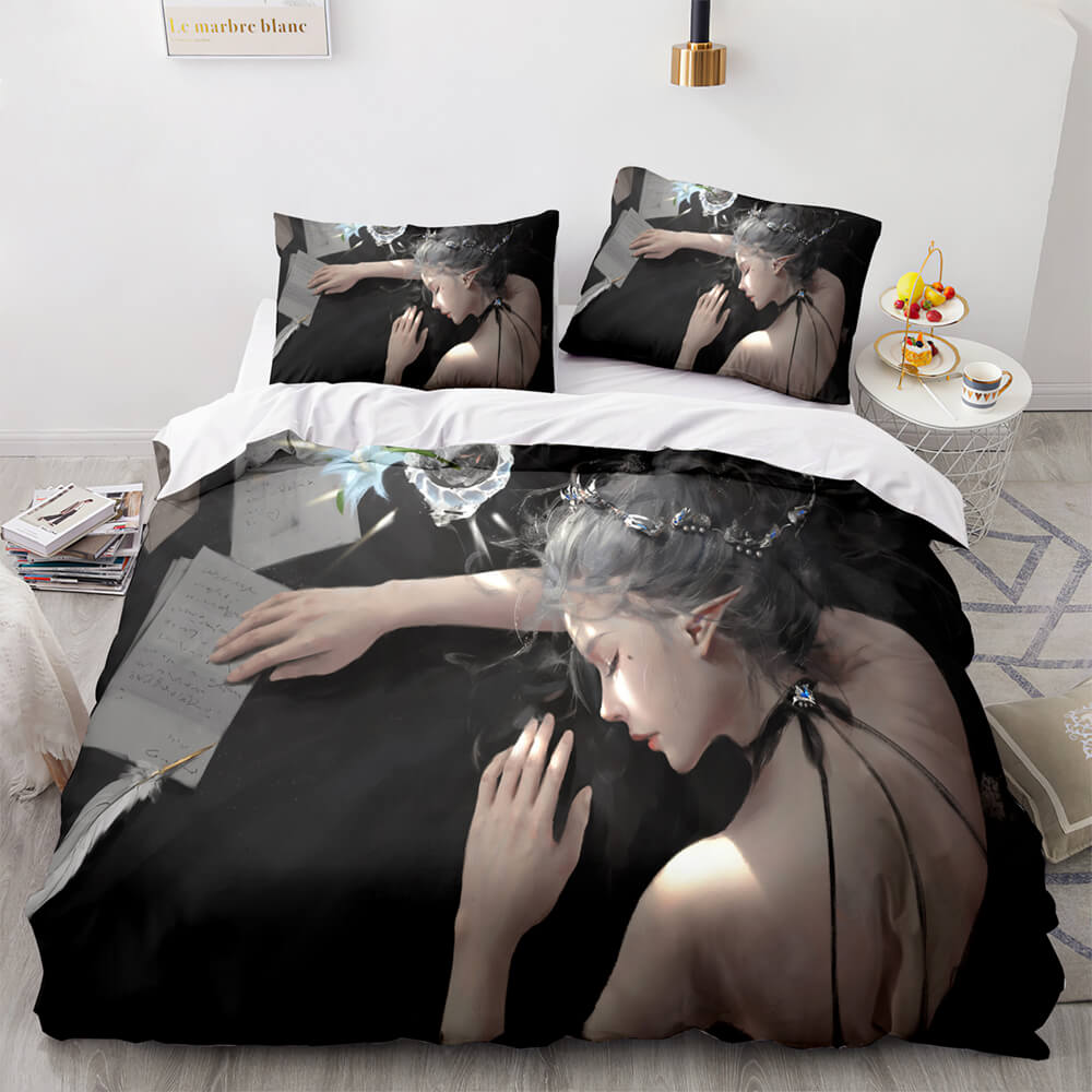Ghost Knife Cosplay Bedding Sets Quilt Covers Without Filler (Online Order Only)