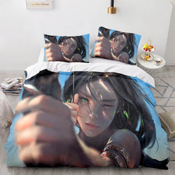 Ghost Knife Cosplay Bedding Sets Quilt Covers Without Filler (Online Order Only)