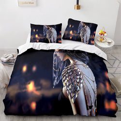 Ghost Knife Cosplay Bedding Sets Quilt Covers Without Filler (Online Order Only)