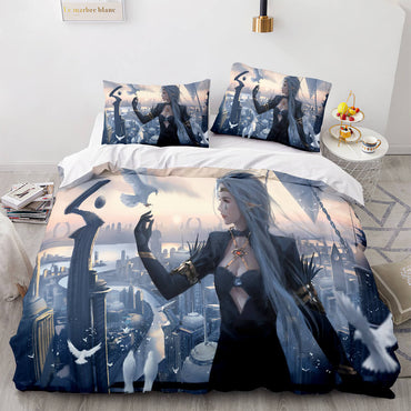 Ghost Knife Cosplay Bedding Sets Quilt Covers Without Filler (Online Order Only)