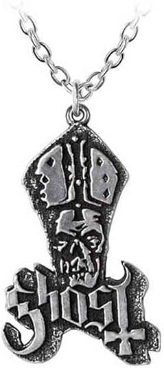 Ghost Papa Emeritus Metal Pendant Necklace (Online Order Only)