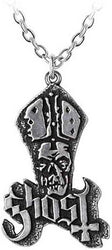 Ghost Papa Emeritus Metal Pendant Necklace (Online Order Only)