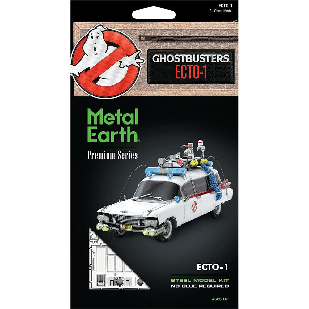 Ghostbusters Ecto-1 Premium 3D Steel Model Kit Metal Earth (ONLINE ORDER ONLY)