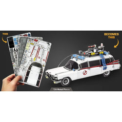 Ghostbusters Ecto-1 Premium 3D Steel Model Kit Metal Earth (ONLINE ORDER ONLY)