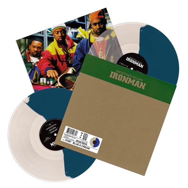 Ghostface Killah - Ironman (Blue & Cream Colored Vinyl) (2Lp's) [Vinyl] (ONLINE ORDER ONLY)