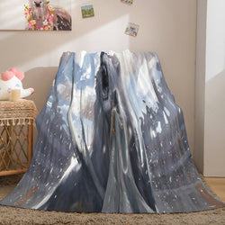 Game Ghost Blade Cosplay Flannel Fleece Blanket (Online Order Only)