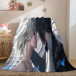 Game Ghost Blade Cosplay Flannel Fleece Blanket (Online Order Only)