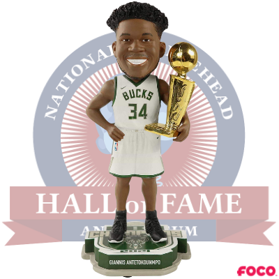 Milwaukee Bucks 2021 NBA Champions Bobbleheads (ONLINE ORDER ONLY)
