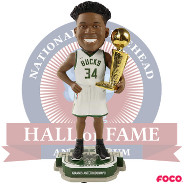 Milwaukee Bucks 2021 NBA Champions Bobbleheads (ONLINE ORDER ONLY)