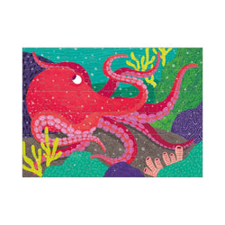 Giant Pacific Octopus 48 Piece Mini Jigsaw Puzzle Mudpuppy (ONLINE ORDER ONLY)