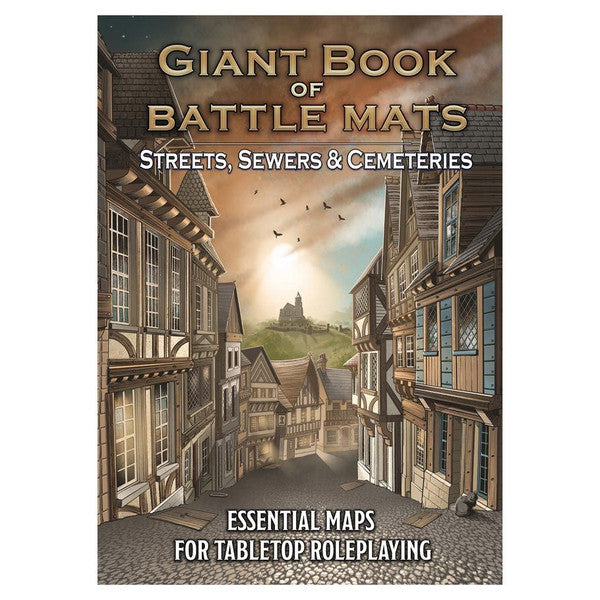 Giant Book of Battle Mats: Streets & Sewers (ONLINE ORDER ONLY)