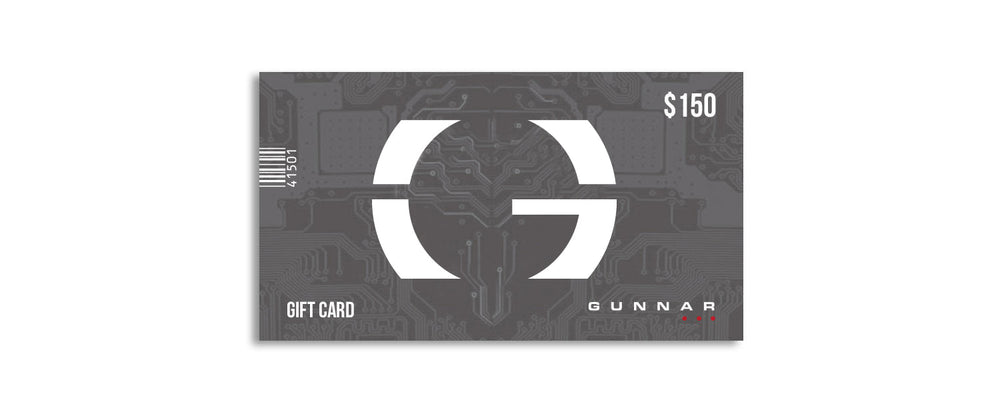GUNNAR Digital Gift Card (ONLINE ORDER ONLY)
