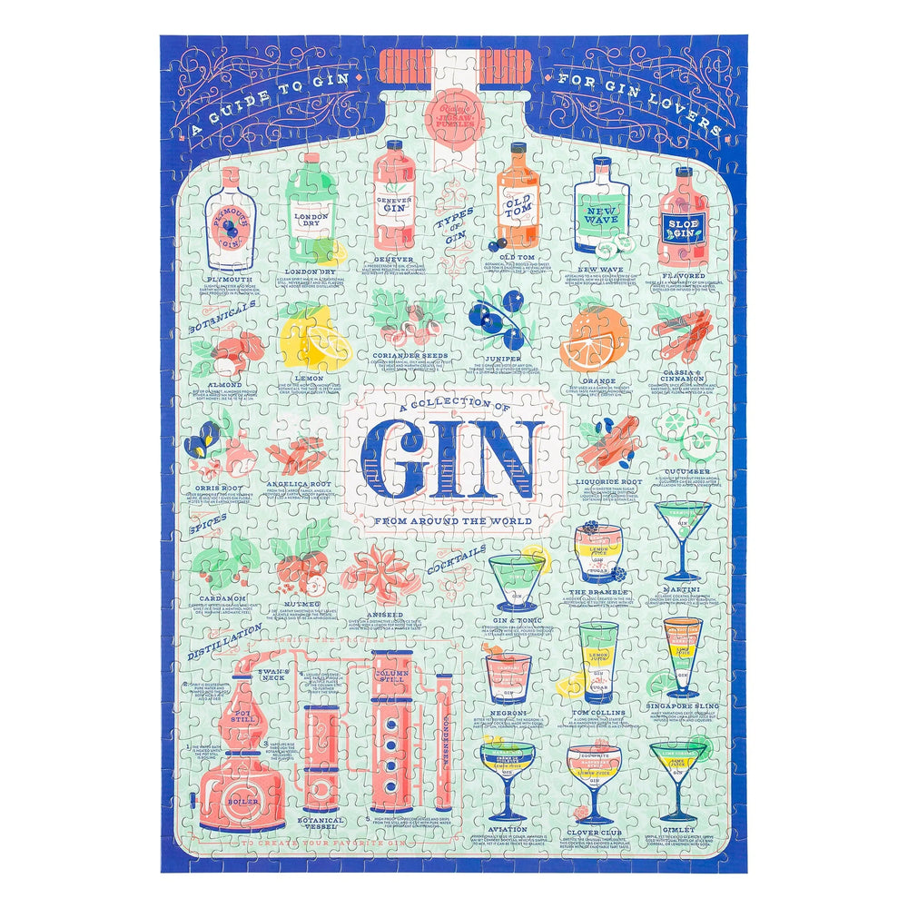 Gin Lover's 500 Piece Jigsaw Puzzle Ridley (ONLINE ORDER ONLY)