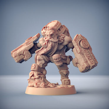 3D Printed Artisan Guild Gino Brewmaster Dwarven Oathbreakers 28mm 32mm (Online Only)